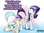  blush coco_pommel_(mlp) da_goddamn_batguy dialog duo english_text equine female feral friendship_is_magic horn horse mammal my_little_pony pony rarity_(mlp) text unicorn 