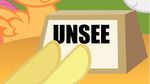  apple_bloom_(mlp) equine friendship_is_magic horse mammal my_little_pony pegasus pony reaction_image scootaloo_(mlp) unsee_button wings 