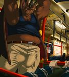  big_balls bulge bus chubby clothing dragon first_person_view huge_penis human imminent_rape imminent_vore looking_at_viewer male mammal musclegut muscles penis piercing segremores segremores_(artist) shirt size_difference tank_top transportation vorarephilia vore 
