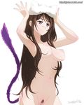  animal_ears armpits arms_up bad_id bad_pixiv_id bangs breasts cat_ears cat_tail censored cowboy_shot dated fake_animal_ears fake_tail from_side ginko_(silver_fox) grey_hair iki_hiyori kemonomimi_mode large_breasts long_hair looking_to_the_side mosaic_censoring navel nipples noragami nude pubic_hair puffy_nipples purple_eyes pussy simple_background smile soap_bubbles solo tail very_long_hair watermark web_address wet wet_hair 