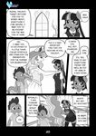  anthro anthrofied book bracelet cat_eyes clothing comic crown dialog dragon dress english_text equine female friendship_is_magic hair horn horse jewelry legwear male mammal multi-colored_hair my_little_pony pia-sama pony princess_celestia_(mlp) skirt slit_pupils spike_(mlp) stockings text twilight_sparkle_(mlp) window winged_unicorn wings young 