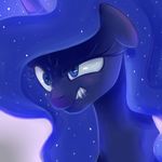  angry blue_eyes blue_fur blue_hair clenched_teeth diverse-zoo equine female feral friendship_is_magic fur hair horn horse long_hair mammal my_little_pony pony princess_luna_(mlp) scowl solo teeth winged_unicorn wings 