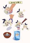  :t ? anchor aqua_eyes bad_id bad_pixiv_id bathing blonde_hair bubble chopsticks closed_eyes cup eating elbow_gloves gloves hair_ornament hair_ribbon heart highres hiwakana6121 kantai_collection laughing long_hair looking_at_viewer microskirt minigirl nude one_eye_closed open_mouth panties partially_submerged ribbon rice shimakaze_(kantai_collection) sitting skirt solo_focus striped striped_legwear tears thighhighs tickling towel towel_on_head translated underwear water 