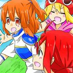  amitie_(puyopuyo) andou_ringo arle_nadja bad_id bad_pixiv_id matsu_(sekaowaoneok) multiple_girls puyopuyo puyopuyo_7 puyopuyo_fever 