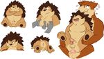  big_dom_small_sub canine chubby gay hedgehog male mammal muscles pui_pui puipui sex size_difference unknown_artist wolf wuffle 