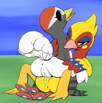  anus avian bedroom_eyes bird butt crane duo female gladys lesbian looking_at_viewer looking_back lying nintendo nude on_back ostrich outside peacock phoebe_(animal_crossing) pussy pussy_juice queblock tribadism video_games 