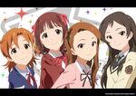  amami_haruka minase_iori seifuku taku the_idolm@ster the_idolm@ster_million_live yabuki_kana 