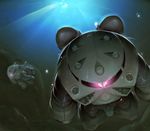  c-low gundam highres mecha mobile_suit_gundam underwater water z&#039;gok z'gok 