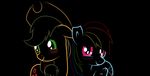  cronolgical cutedementia cutie_mark duo equine female friendship_is_magic hair horse mammal multi-colored_hair my_little_pony pegasus pony rainbow_dash_(mlp) smile wings 