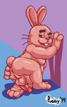  balls butt chubby erection lagomorph male mammal penis puggy rabbit richard_watterson solo spreading the_amazing_world_of_gumball 