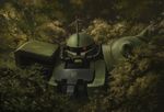  c-121 gundam highres mecha mobile_suit_gundam zaku zaku_ii 