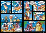  comic eeveelution female fire floatzel infernape leafeon lopunny lucario male nintendo pok&#233;mon pok&eacute;mon raichu shiny_pok&#233;mon simian smile staryu sweat text video_games webcomic 