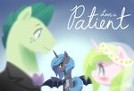  anthea black_fur blue_eyes blue_hair cutie_mark equine female friendship_is_magic fur hair horn horse hybrid kilala97 kirin male mammal my_little_pony original_character plain_background pony scalie turquoise_blitz white_fur winged_unicorn wings 