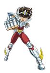  1boy 80s armor inoue_eisaku oldschool pegasus_seiya saint_seiya 