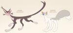 domestic_cat duo fan_character felid feline felis female feral hi_res labbit1337 male mammal model_sheet warriors_(cats)