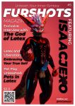absurd_res anthro blender_(software) blender_cycles border clothing cover english_text hi_res latex latex_clothing magazine magazine_cover male mrgaleo pose qr_code rexouium riding_crop solo text whip white_border