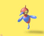  pcred566 plain_background pok&#233;mon pok&eacute;mon porygon-z video_games yellow_background 