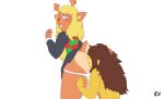 anal anthro bingbingo_(artist) deep_rimming deer deltarune dominant dominant_anthro dominant_female duo female hi_res human kris_(deltarune) male male/female mammal noelle_holiday oral pubes rimming sex submissive submissive_male undertale_(series)