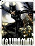  1girl absurdres banknote bat_signal batman_(series) black_bodysuit black_lips blending blue_eyes bodysuit border breasts cat_mask catsuit catwoman character_name dc_comics domino_mask eyelashes high_heels highres holding holding_whip inset_border isaacchief300 jumping key knees_up latex latex_bodysuit leaning_forward looking_at_viewer mask money money_rain motion_blur object_on_tongue open_hand open_mouth outline outside_border outstretched_arms paint_splatter shiny_clothes small_breasts solo spread_legs superhero teeth tongue tongue_out upper_teeth_only white_border white_outline wide_shot zipper_pull_tab 