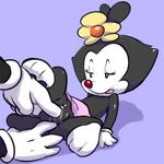  animaniacs canine cub dog dot_warner female fingering freeflyspecter mammal penetration size_difference vaginal vaginal_penetration young 