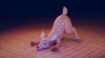 3d_(artwork) absurd_res breasts deer digital_media_(artwork) female feral fur hi_res konathestinkydog mammal scut_tail short_tail simple_background solo tail