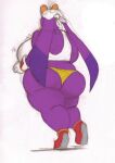 bandanna big_butt bottomless breasts butt clothed clothing eyewear female footwear glasses kerchief ladiesman217 overweight panties sega seth65 shoes side_boob solo sonic_riders sonic_the_hedgehog_(series) thick_thighs underwear wave_the_swallow wide_hips