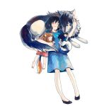  2girls affectionate ame_(ookami_kodomo) animal animal_ears barefoot black_footwear black_hair blue_dress bob_cut brown_hair cat_ears child closed_eyes closed_mouth commentary_request dog dress family flats full_body hana_(ookami_kodomo) happy lying medium_hair mother_and_daughter mother_and_son multiple_boys multiple_girls on_back ookami_kodomo_no_ame_to_yuki open_mouth red_dress shoes short_hair simple_background sleeping smile sokoko soles tail white_background wolf wolf_boy wolf_ears wolf_girl wolf_tail yuki_(ookami_kodomo) 