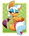 4:5 anthro areola big_areola big_breasts big_nipples boots boots_only breasts brown_nipples clothing eyeshadow female footwear footwear_only huge_areola legendofnerd lipstick makeup mostly_nude nipples one_eye_closed orange_body rouge_the_bat sega short_stack side_boob sitting solo sonic_the_hedgehog_(series) thick_thighs third-party_edit wings wink