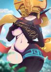 absurd_res ashraely black_body breasts clothing female genitals hi_res humanoid imp looking_at_viewer midna navel nintendo pussy solo the_legend_of_zelda twili twilight_princess white_body