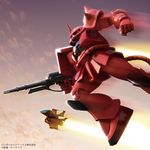  airplane dopp flying gun gundam mecha mobile_suit_gundam weapon yamag yamag's_garage zaku zaku_ii zaku_ii_s_char_custom 