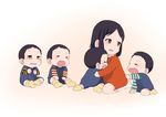  4boys baby brother_and_sister child crying extra k-on! komugiko multiple_boys okuda_nao siblings tearing_up tears younger 