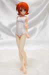  bare_legs brown_eyes figure frau_bow gundam mobile_suit_gundam one-piece_swimsuit photo swimsuit 