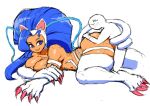 2022 animal_humanoid arm_hair big_breasts big_butt big_hair blue_eyes blue_hair blush blush_lines body_hair breasts butt butt_hug capcom cat_humanoid claws darkstalkers duo eyes_closed faceless_character faceless_human faceless_male fangs felicia_(darkstalkers) felid felid_humanoid feline feline_humanoid female female_penetrated ferretidk from_behind_position fur glistening glistening_body hair hand_on_butt hi_res human human_on_humanoid human_penetrating human_penetrating_humanoid humanoid humanoid_penetrated interspecies jockey_position larger_female larger_humanoid larger_penetrated looking_at_another looking_back looking_back_at_another looking_back_at_partner lying male male/female male_penetrating male_penetrating_female mammal mammal_humanoid navel on_front penetration penile penile_penetration penis_in_pussy prehensile_tail sex side_view simple_background size_difference smaller_human smaller_male smile tail tail_coil tan_body tan_skin teeth thick_thighs vaginal vaginal_penetration white_background white_body white_fur