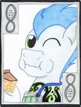  card cardstock clubs eating eight equine friendship_is_magic hair horse mammal my_little_pony pegasus pie playing_card pony smile soarin_(mlp) tattoo the1king wings wonderbolts_(mlp) 