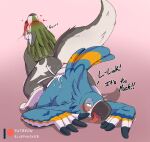 absurd_res anal anal_penetration anthro anthro_on_feral anthro_penetrated anus ass_to_ass avian balls beak bestiality bird blue_body blue_feathers blue_fur bluepanda115 blush bodily_fluids breath_of_the_wild butt canid canine canis cum cum_on_butt duo ear_piercing feathers feral feral_penetrating feral_penetrating_anthro fingerless_(marking) fur genital_fluids genitals green_body green_fur green_hair hair hi_res kass_(tloz) link_(wolf_form) looking_pleasured male male/male male_penetrated male_penetrating male_penetrating_male mammal markings nintendo nude penetration piercing rito sex the_legend_of_zelda tongue tongue_out twilight_princess white_body white_feathers wolf yellow_body yellow_feathers