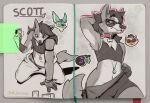  anthro canid canine canis domestic_dog hasbro herding_dog hi_res magic:_the_gathering male mammal mrjairorate pastoral_dog scott_(corgipudding) sketch_page solo welsh_corgi wizards_of_the_coast 