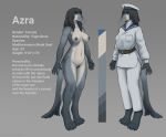 absurd_res anthro azra breasts clothing female hi_res mediterranean_monk_seal medium_breasts medium_hair model_sheet naval_uniform navy patecko sailor sailor_hat sailor_uniform solo uniform white_clothing yugoslavia