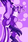  ambiguous_gender anthro avian bird digitigrade edit kosian kuroba nude red_eyes 