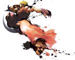  1280x1024 capcom ken_masters kick kicking street_fighter street_fighter_iv 