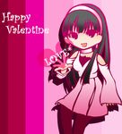  amagi_yukiko happy_valentine kirapiyo pantyhose persona persona_4 solo valentine 