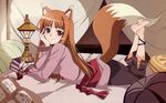  1680x1050 bed highres holo horo spice_and_wolf tail 