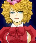  bad_id bad_pixiv_id blonde_hair blue_eyes curly_hair gaap katou_ameya solo umineko_no_naku_koro_ni 