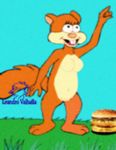  barefoot rodent spongebob_squarepants spongebob_squarepants_(character) squirrel 