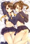  bra futami_ami futami_mami k+y=k k-ko pantsu shimapan the_idolm@ster 