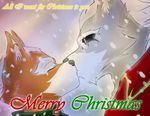  canine christmas duo fox fox_mccloud gay holidays kissing male mammal nintendo rath-raholand star_fox video_games wolf wolf_o&#039;donnell wolf_o'donnell x-mas 