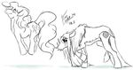  as_nodt black_eyes bleach cutie_mark ears_back equine era_(artist) female friendship_is_magic hair horse jumping long_hair male mammal mask my_little_pony pinkie_pie_(mlp) ponification pony uncolored 
