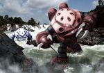  bonyama gundam mecha mobile_suit_gundam water z&#039;gok z&#039;gok_char_custom z'gok z'gok_char_custom 