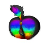 anthro anus butt butt_heart female fur genitals lagomorph mammal multicolored_body multicolored_fur pussy rainbow_body rainbow_fur rainbow_genitals sadie_(stopthatjester) solo sparklefur spatchworks