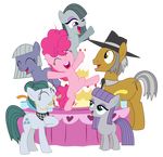  absurd_res alpha_channel amber_eyes blinkie_pie_(mlp) cloudy_quartz_(mlp) clyde_(mlp) clyde_pie_(mlp) cutie_mark cyan_eyes equine eyes_closed female feral friendship_is_magic grey_hair group hair happy hi_res horse igneous_rock_(mlp) inkie_pie_(mlp) male mammal masemj maud_pie_(mlp) my_little_pony open_mouth pink_hair pinkie_pie_(mlp) plain_background pony purple_eyes purple_hair smile sue_pie_(mlp) transparent_background 