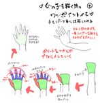  fingers hands highres how_to translation_request yofukashi 